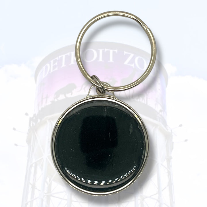 Detroit Zoo Keychain | Pewter