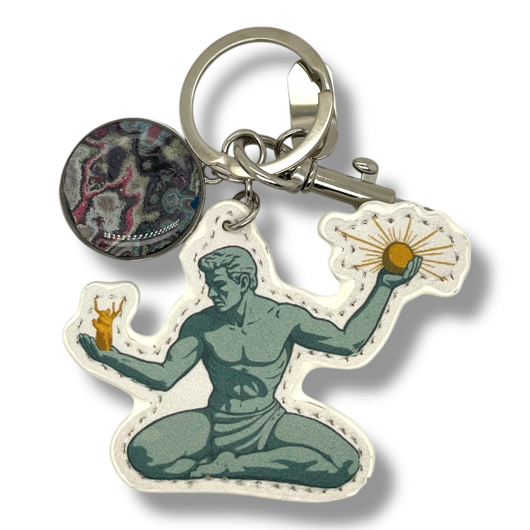 The Spirit of Detroit Bag Charm