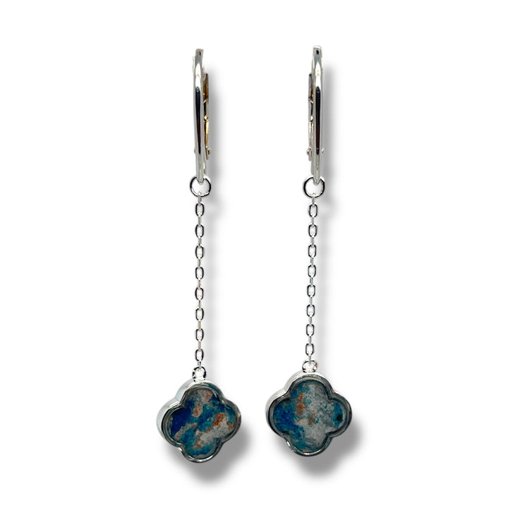 Mo Drop Earrings |Silver