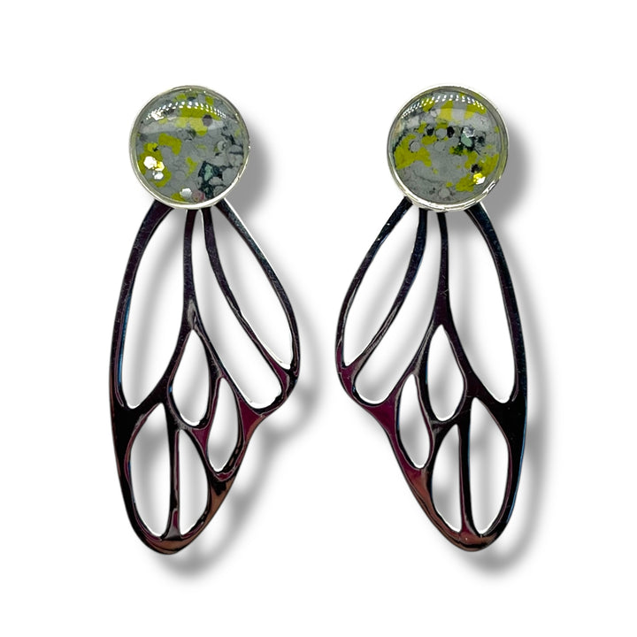 Callie Butterfly Earrings | Silver