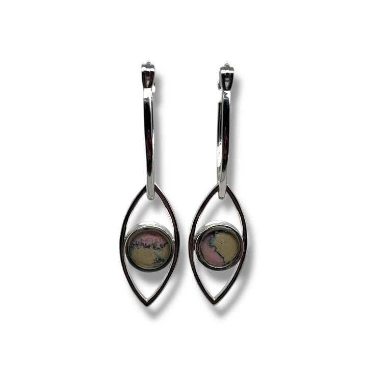 Clara Drop Earrings | Silver