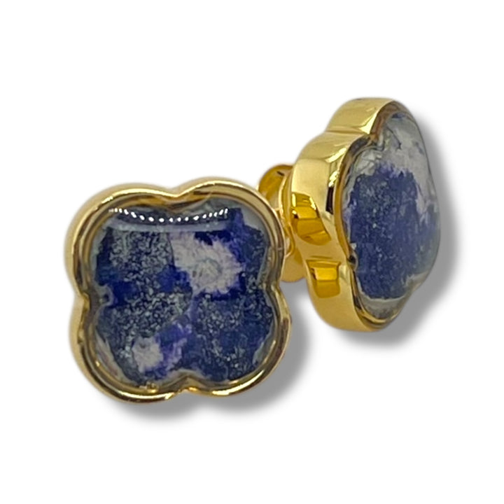Tatiana Stud Earrings | Gold