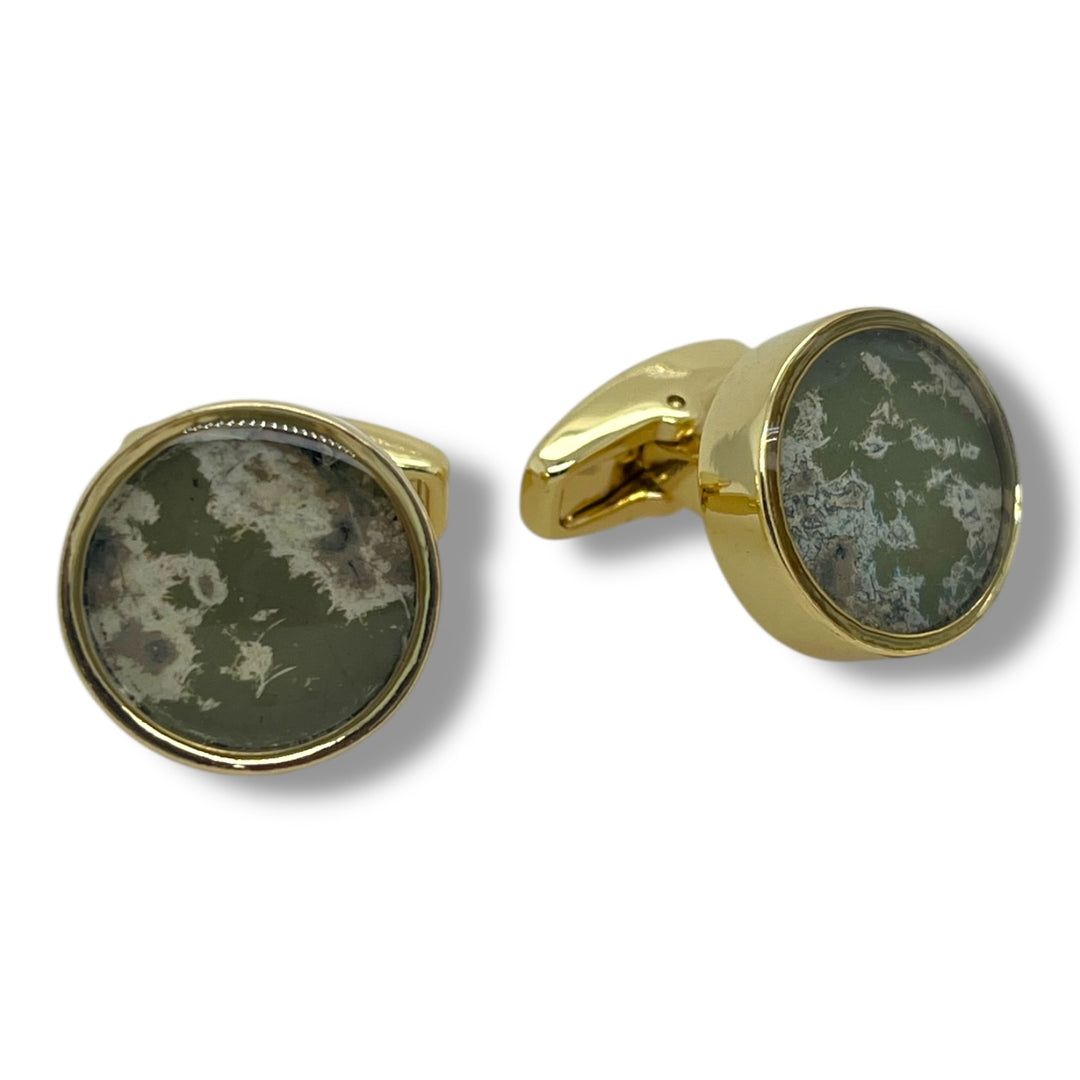 Greg Cuff Links | gold