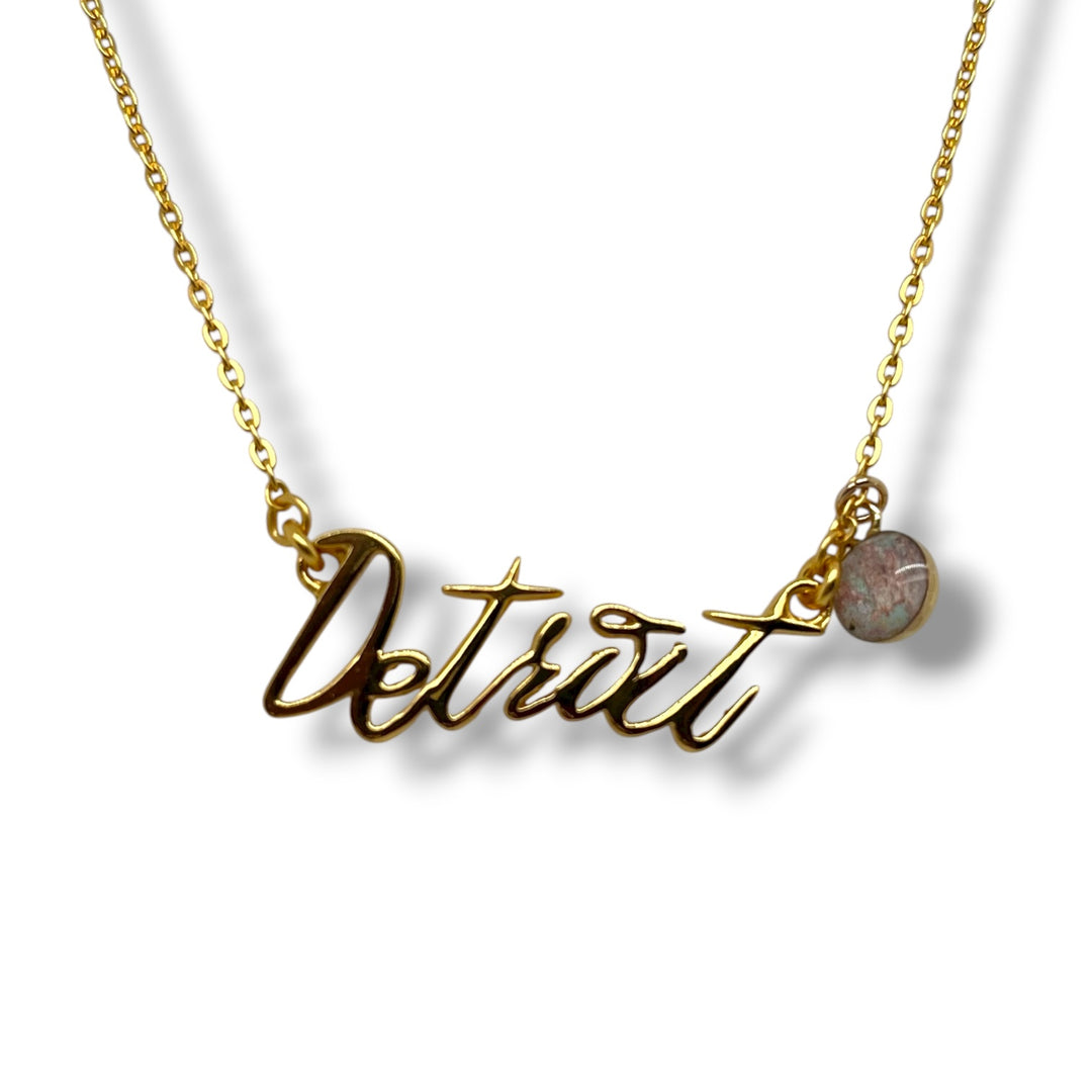 Detroit Necklace | Gold
