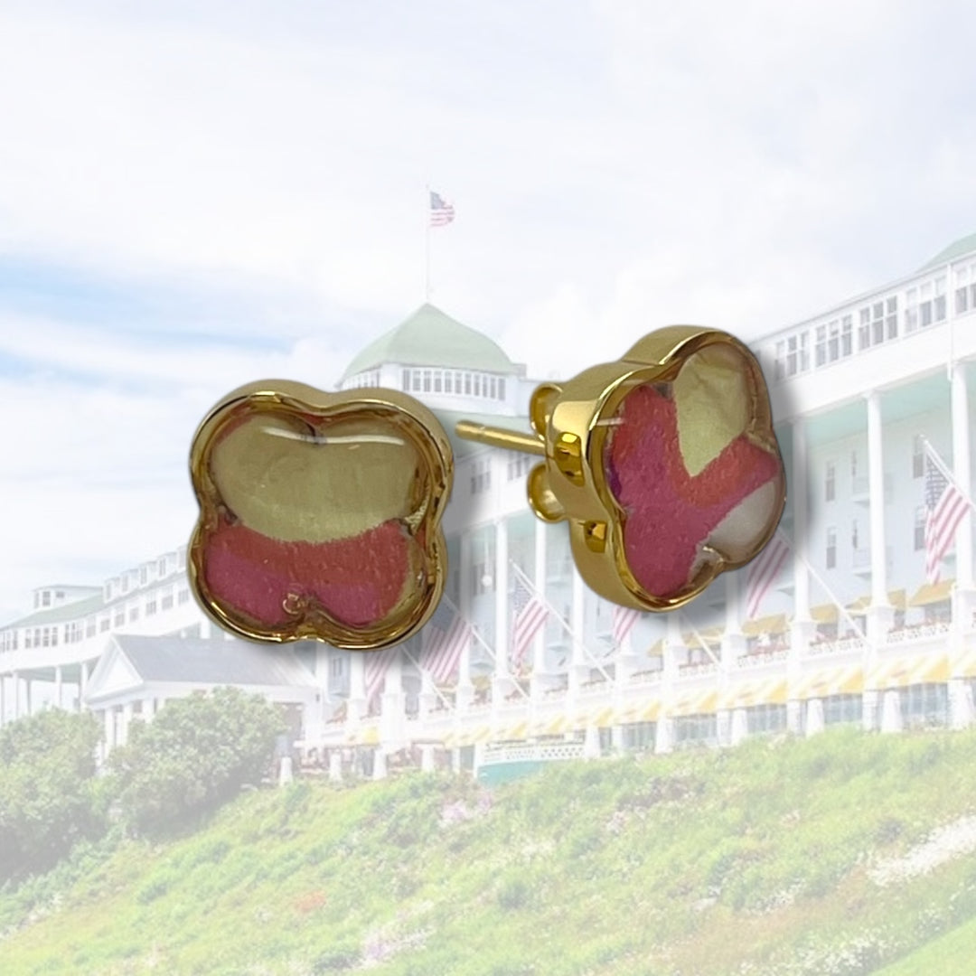 Tatiana Stud Earrings | Gold