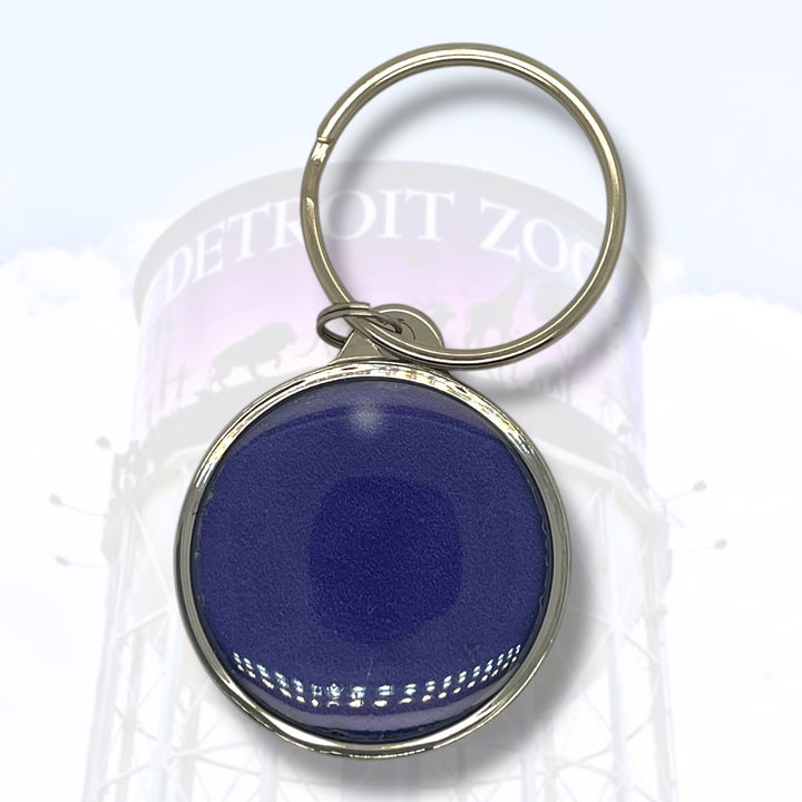 Detroit Zoo Keychain | Pewter