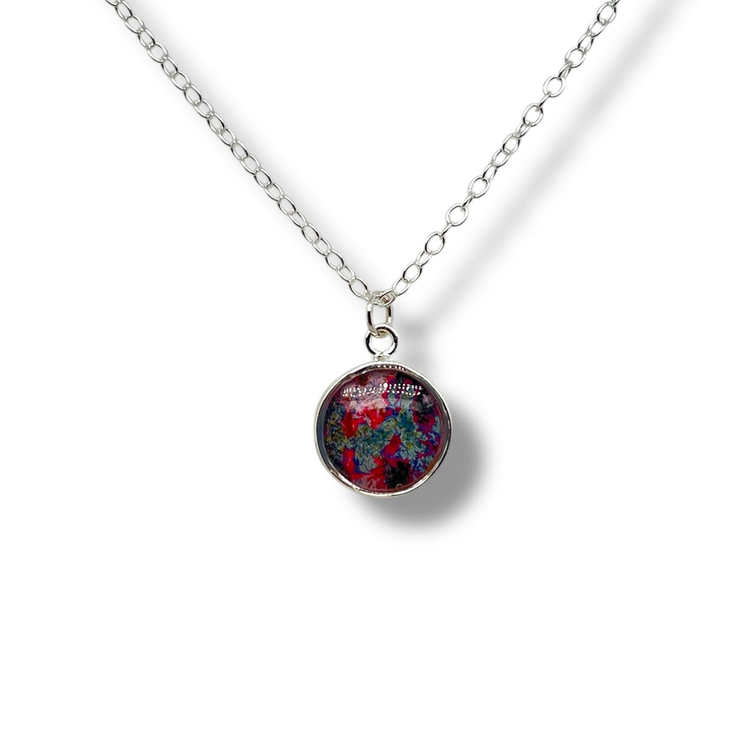 Amy Necklace | Silver