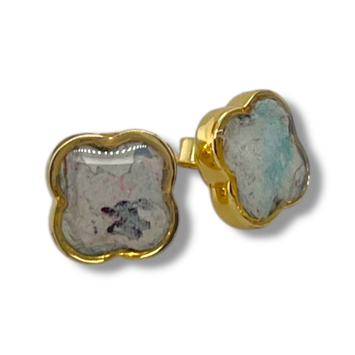 Tatiana Stud Earrings | Gold