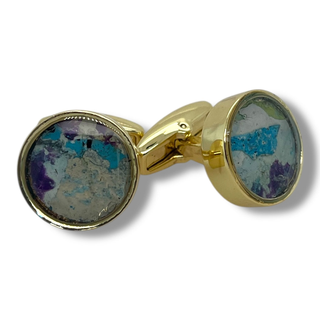 Greg Cuff Links | gold