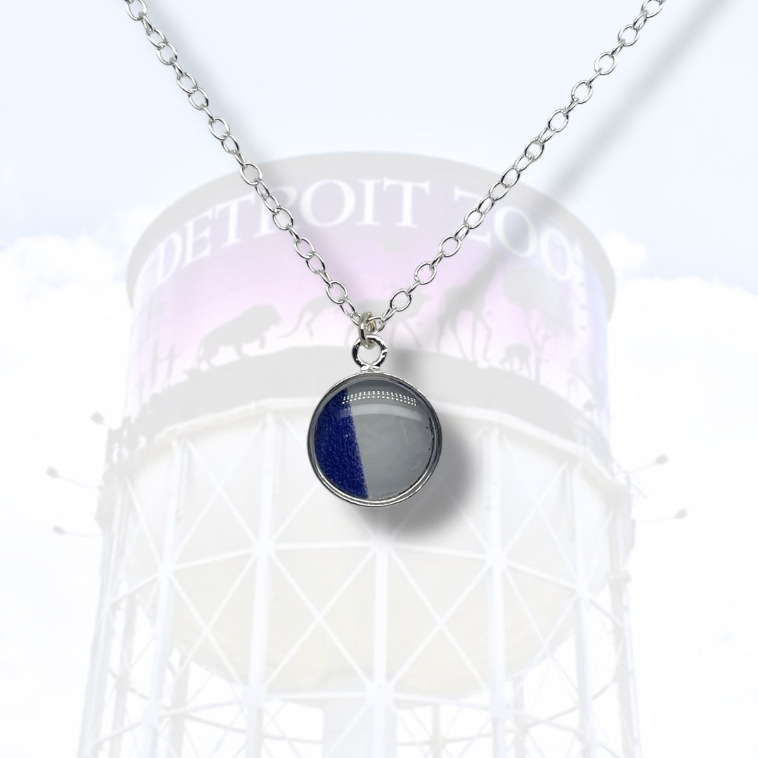Detroit Zoo Amy Necklace | Silver