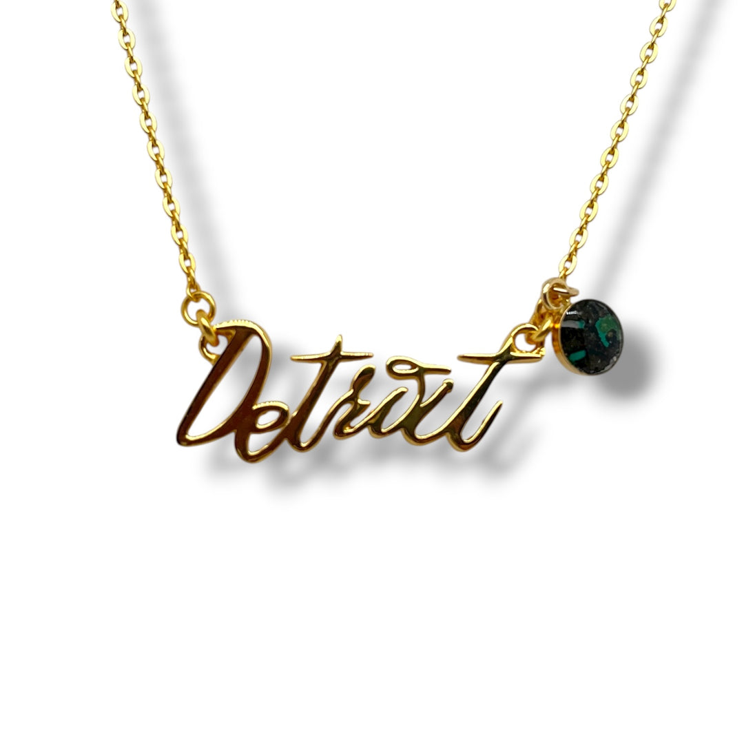 Detroit Necklace | Gold