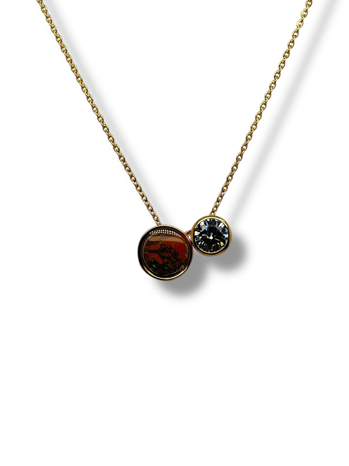 Blair Duet Necklace | Gold