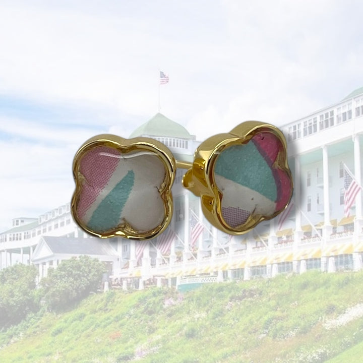 Tatiana Stud Earrings | Gold