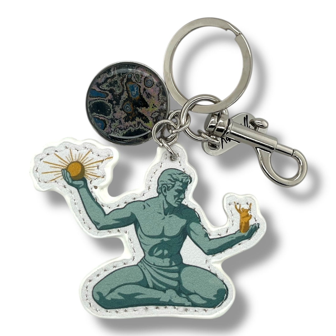 The Spirit of Detroit Bag Charm