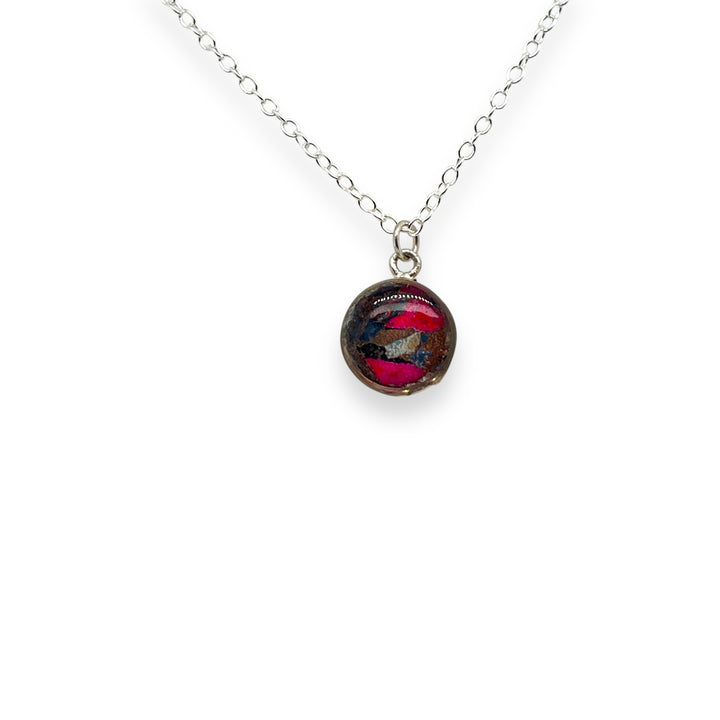 Amy Necklace | Silver