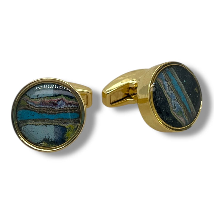Greg Cuff Links | gold