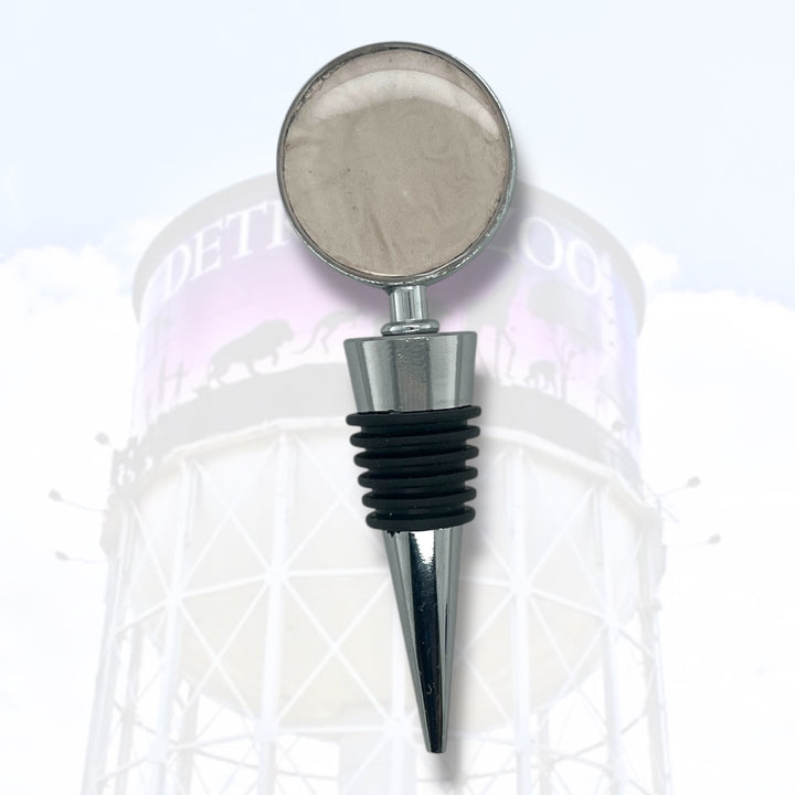 Detroit Zoo Bottle Stopper | Metal Alloy