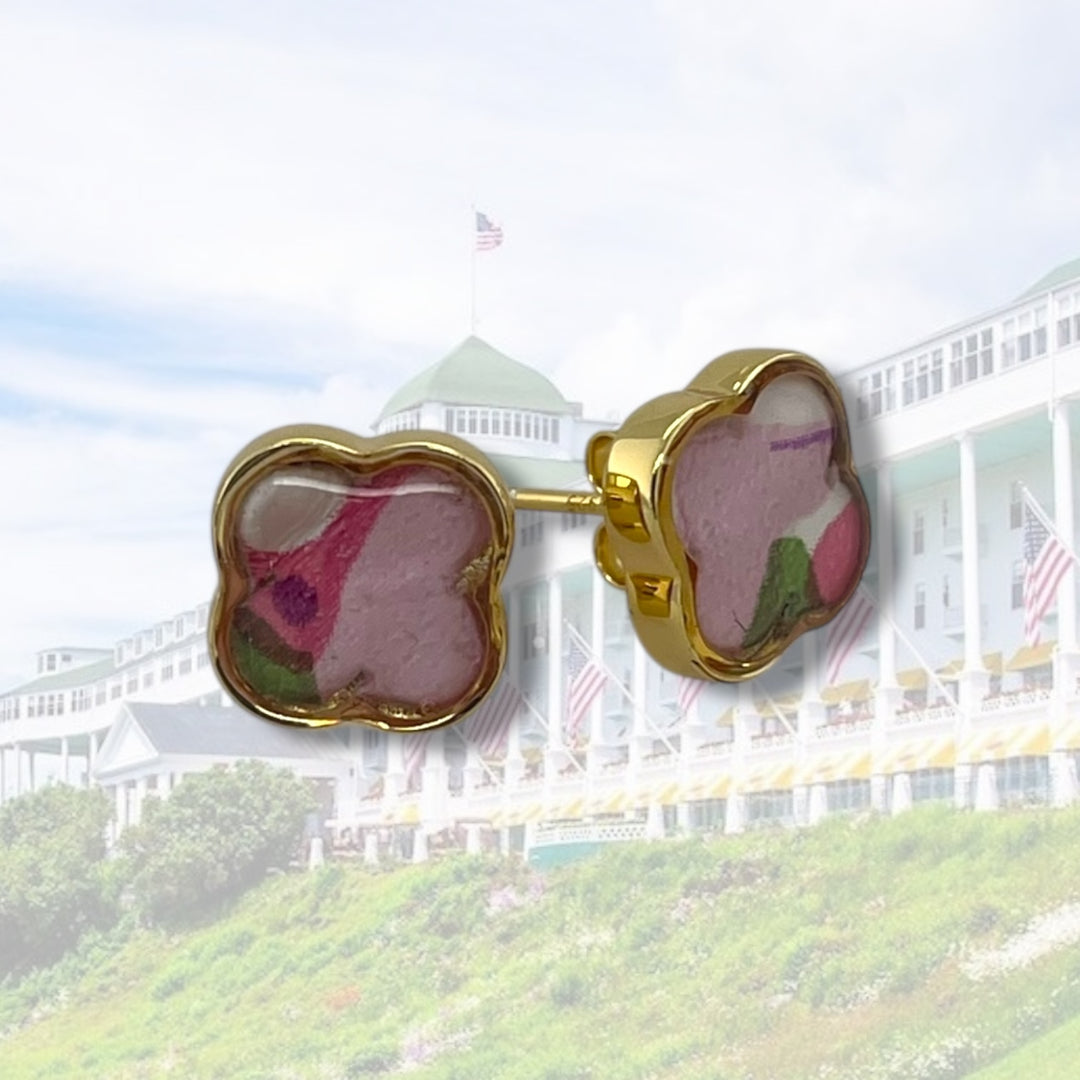 Tatiana Stud Earrings | Gold