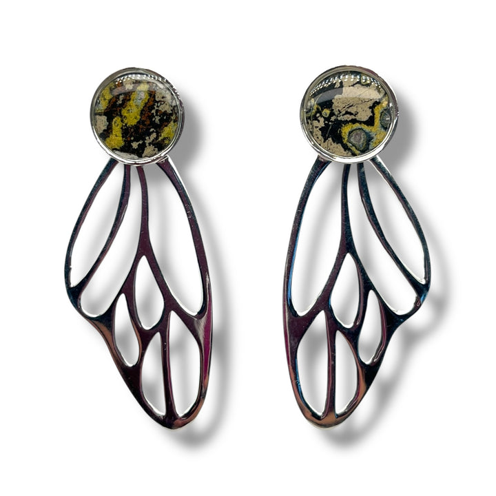 Callie Butterfly Earrings | Silver