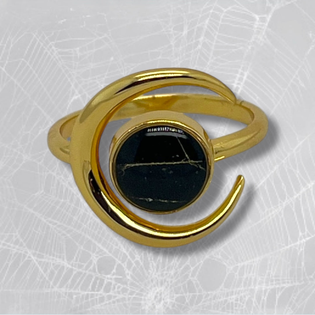 Nyx Open Ring | Gold
