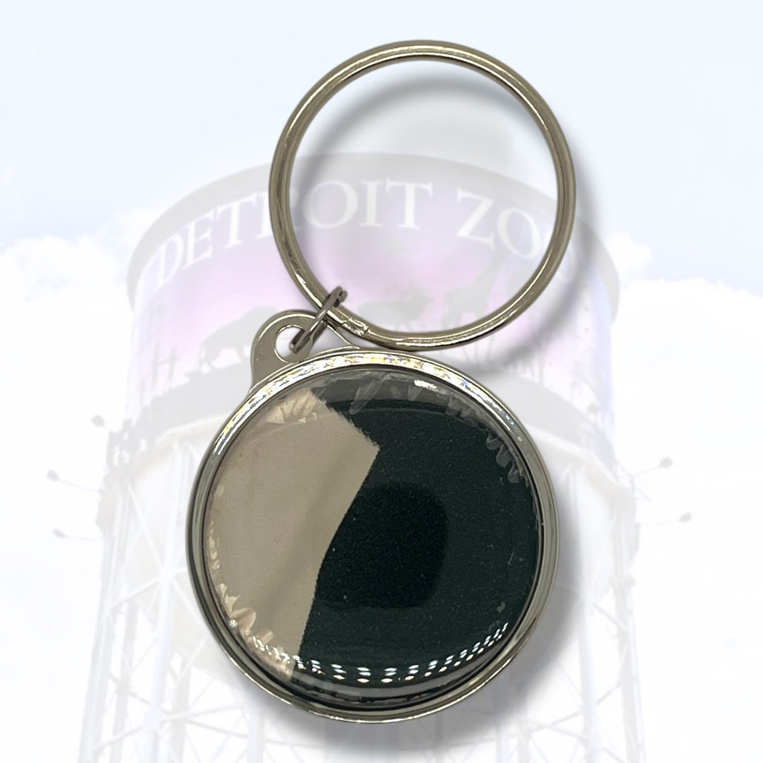 Detroit Zoo Keychain | Pewter