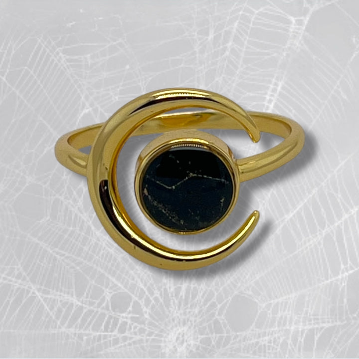Nyx Open Ring | Gold