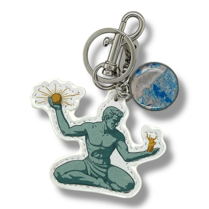 The Spirit of Detroit Bag Charm