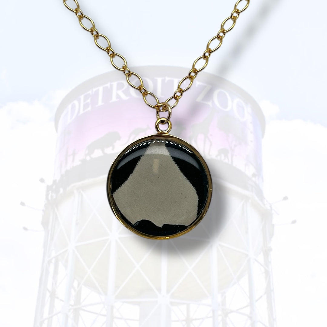 Detroit Zoo Nicole Necklace | Gold