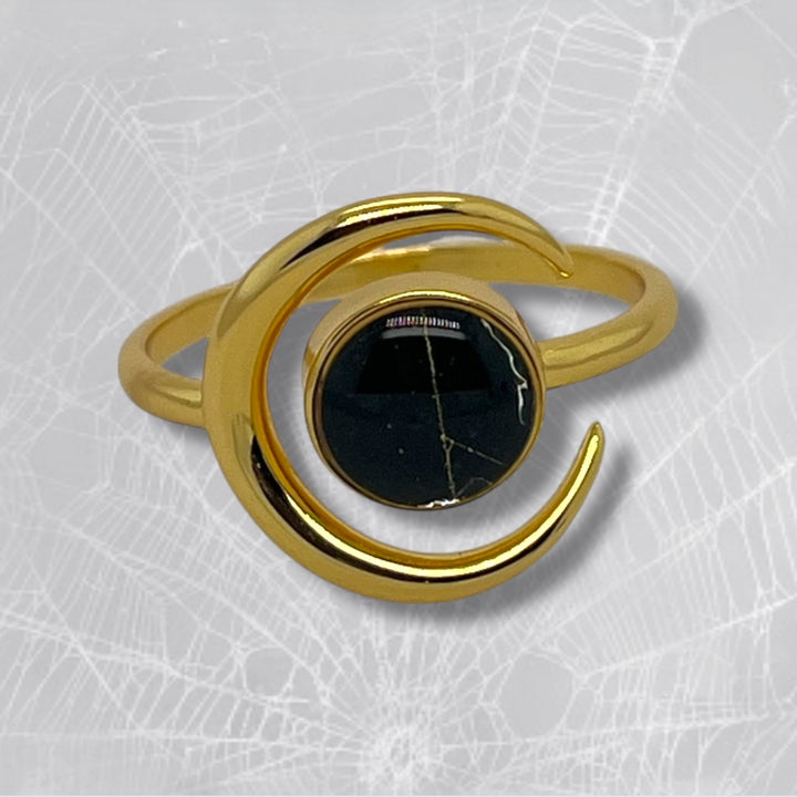 Nyx Open Ring | Gold