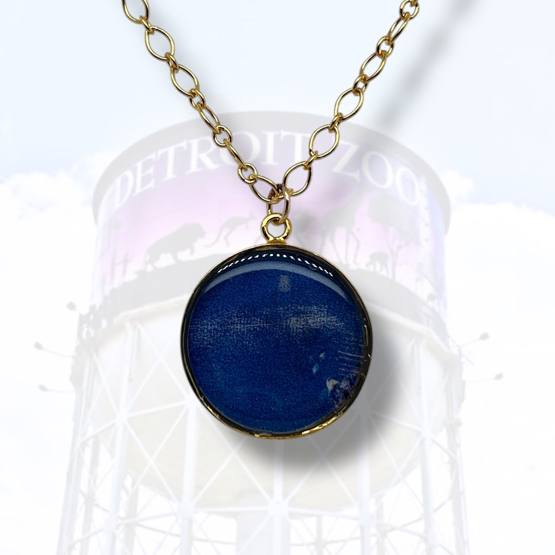 Detroit Zoo Nicole Necklace | Gold
