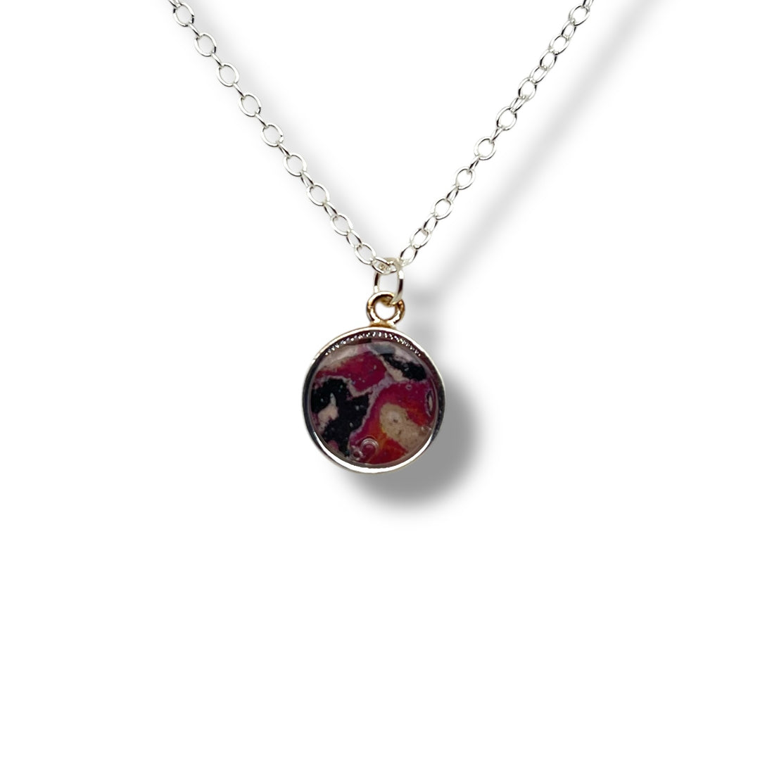 Amy Necklace | Silver