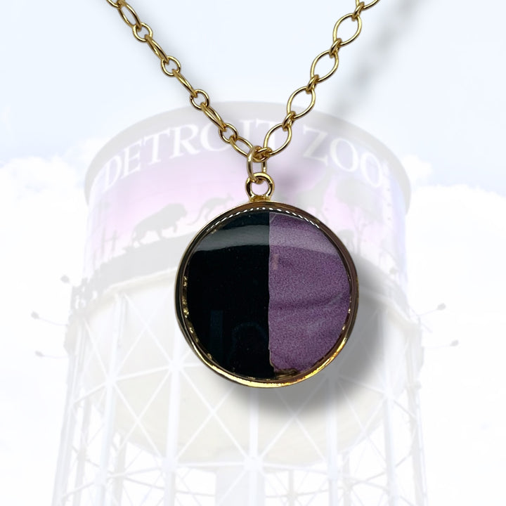 Detroit Zoo Nicole Necklace | Gold