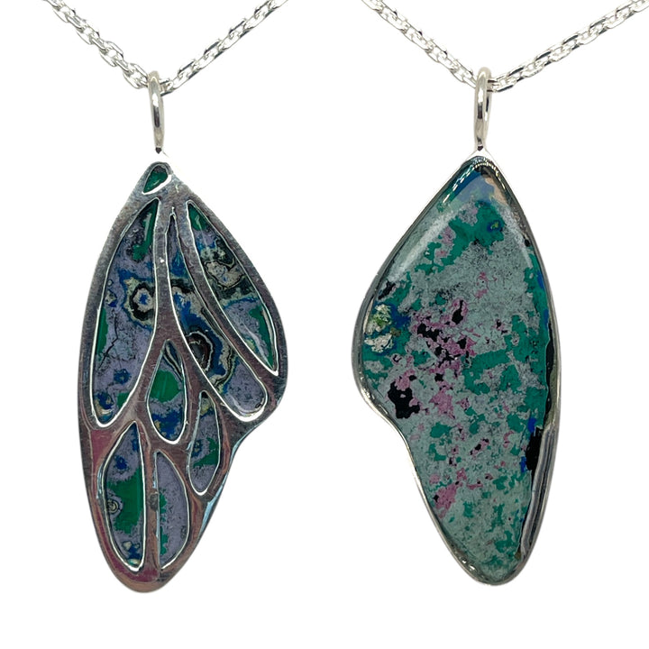 Vivian Butterfly Necklace | Silver