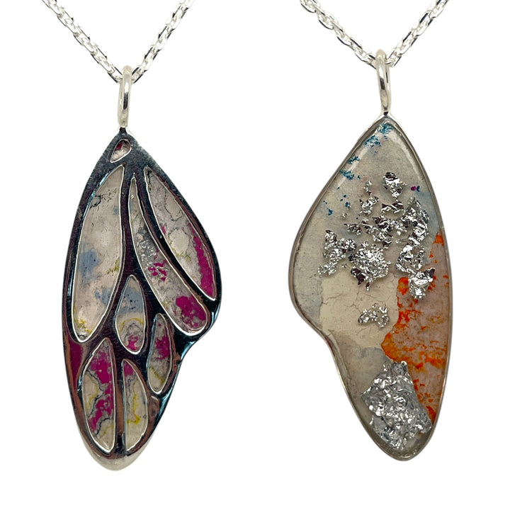 Vivian Butterfly Necklace | Silver