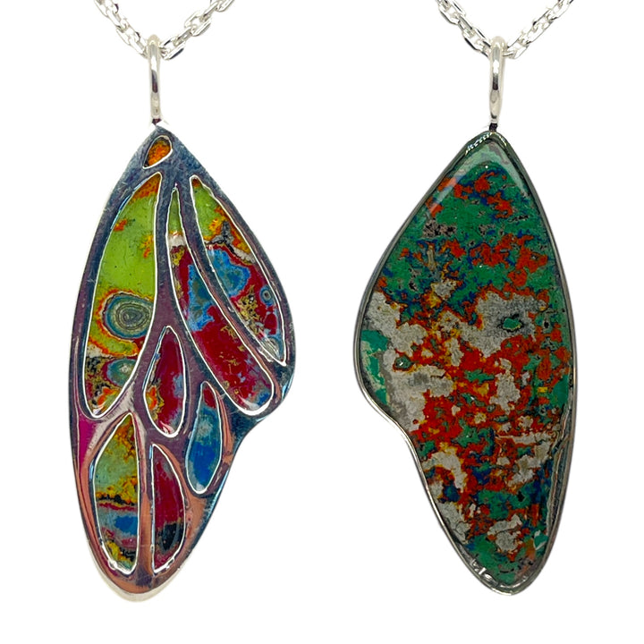 Vivian Butterfly Necklace | Silver