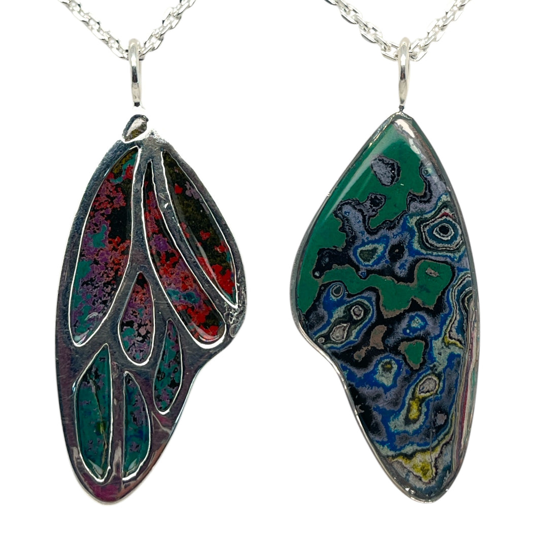 Vivian Butterfly Necklace | Silver