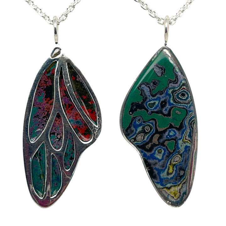 Vivian Butterfly Necklace | Silver