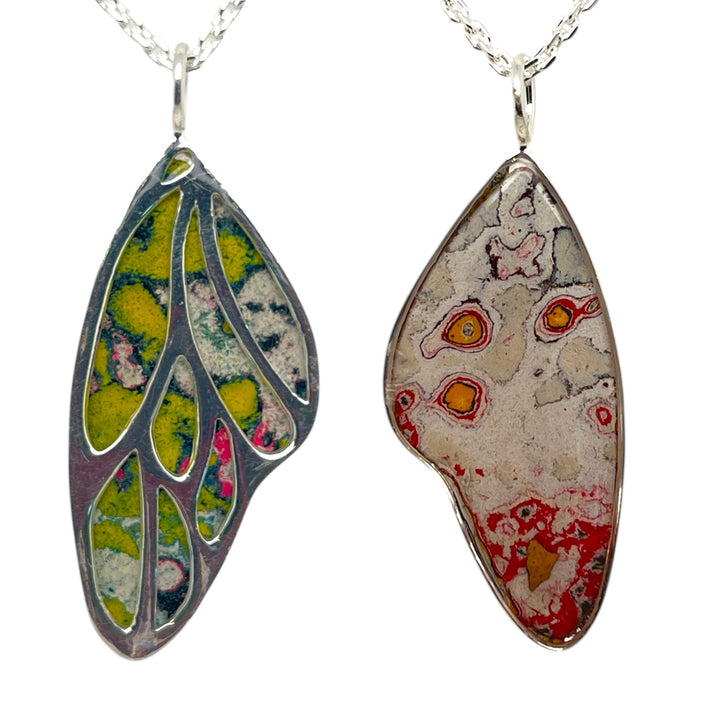 Vivian Butterfly Necklace | Silver