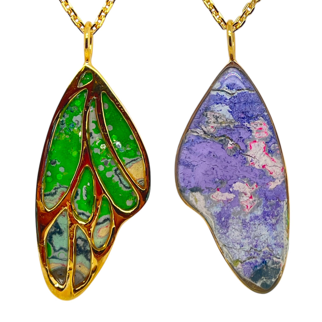 Vivian Butterfly Necklace | Gold