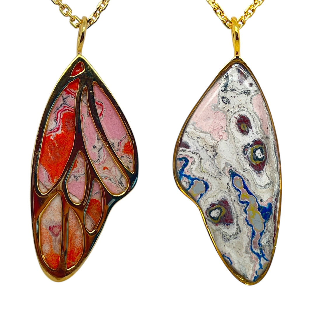 Vivian Butterfly Necklace | Gold