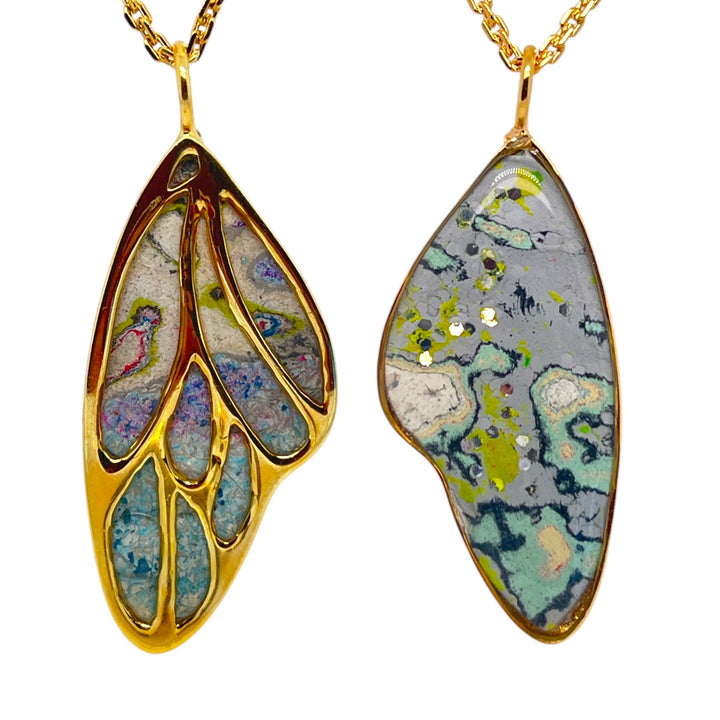 Vivian Butterfly Necklace | Gold