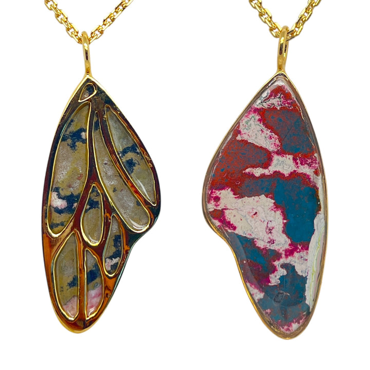 Vivian Butterfly Necklace | Gold