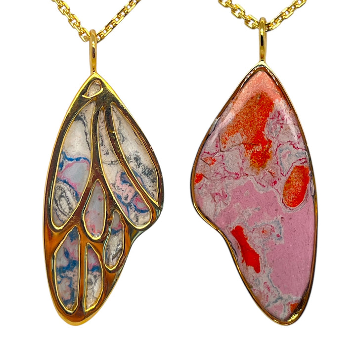 Vivian Butterfly Necklace | Gold