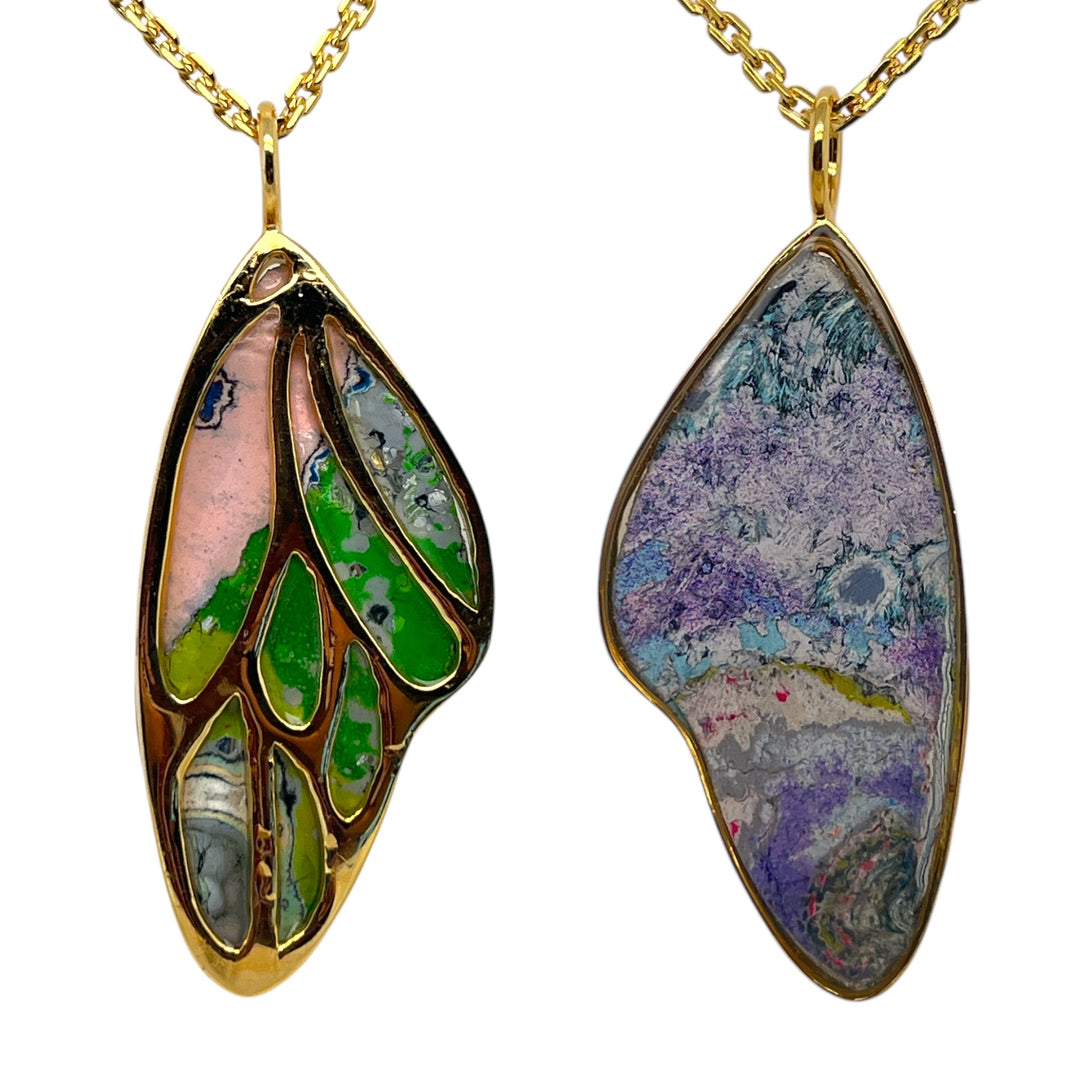 Vivian Butterfly Necklace | Gold