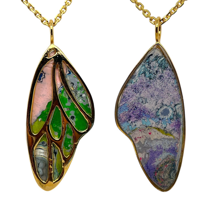Vivian Butterfly Necklace | Gold