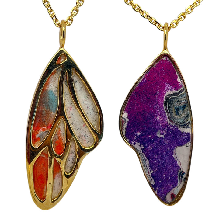 Vivian Butterfly Necklace | Gold