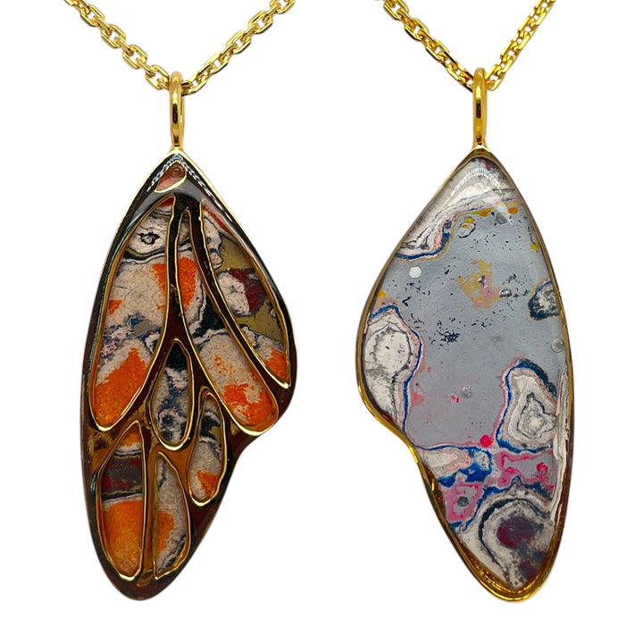 Vivian Butterfly Necklace | Gold