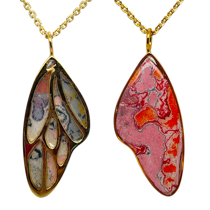 Vivian Butterfly Necklace | Gold
