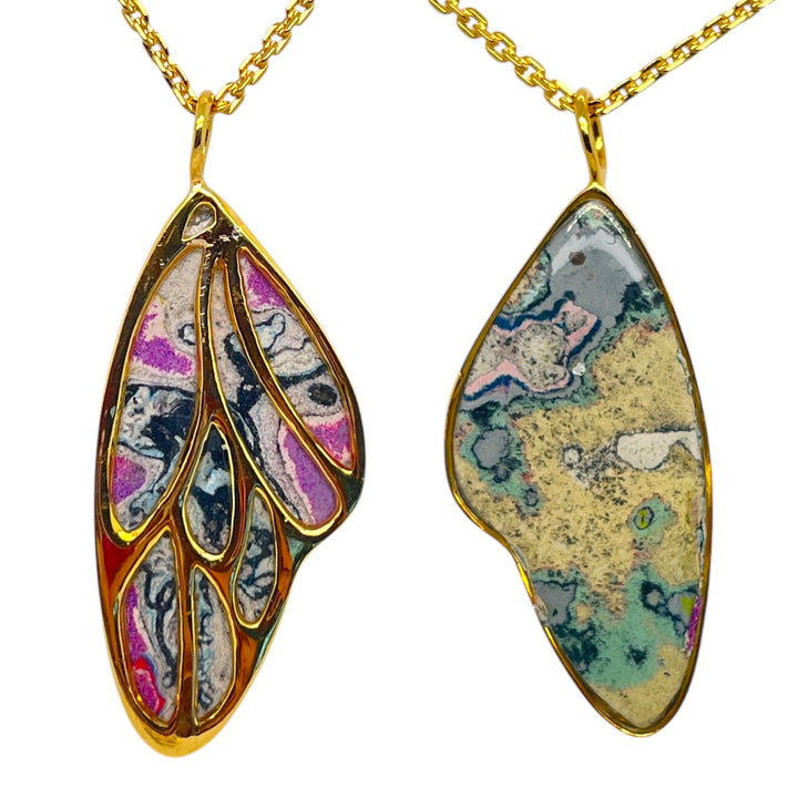 Vivian Butterfly Necklace | Gold