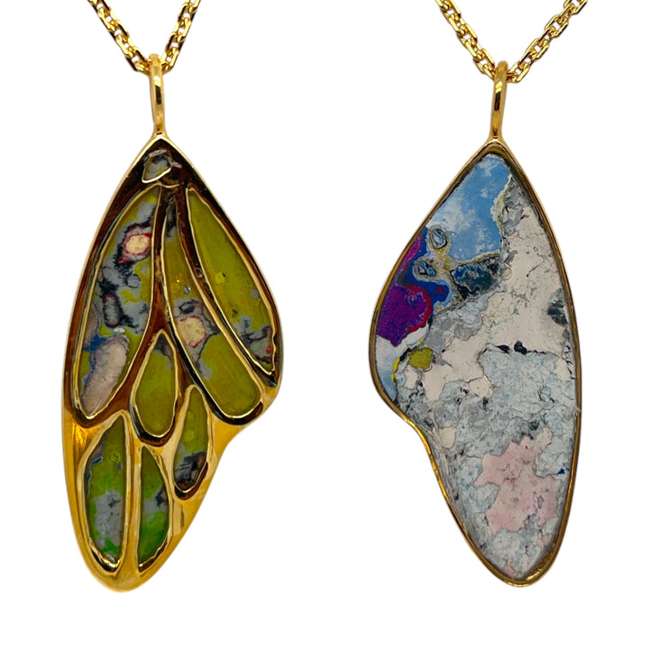 Vivian Butterfly Necklace | Gold